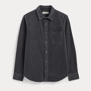 Everlane 98% organic cotton Men's black Button Down Shirt size L